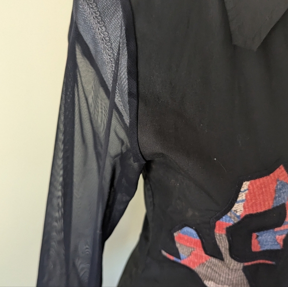 Legatte cotton patch work coat/blazer - Picture 4 of 11